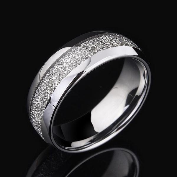 wedding rings fashion 8mm men's silver color tungsten carbide stainless steel ring inlay carbon fibre men band, Slivery;golden
wedding rings fashion 8mm men's silver color tungsten carbide stainless steel ring inlay carbon fibre men band, Slivery;golden