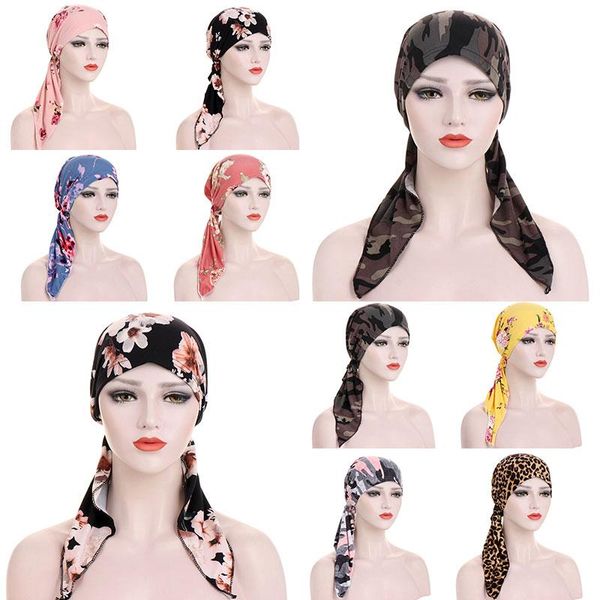 scarves womens muslim hijab cancer chemo flower print hat turban cap cover hair loss head scarf wrap pre-tied headwear strech bandana, Blue;gray
scarves womens muslim hijab cancer chemo flower print hat turban cap cover hair loss head scarf wrap pre-tied headwear strech bandana, Blue;gray