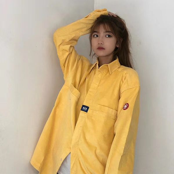 women's jackets yellow multi-pocket cargo jacket women corduroy coats cav empt vintage zipper men clothing 3art, Black;brown
women's jackets yellow multi-pocket cargo jacket women corduroy coats cav empt vintage zipper men clothing 3art, Black;brown