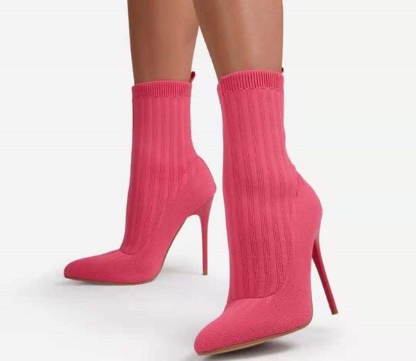 boots sock knitting stretch high heels for women fashion shoes 2021 spring autumn ankle booties female size 43, Black
boots sock knitting stretch high heels for women fashion shoes 2021 spring autumn ankle booties female size 43, Black