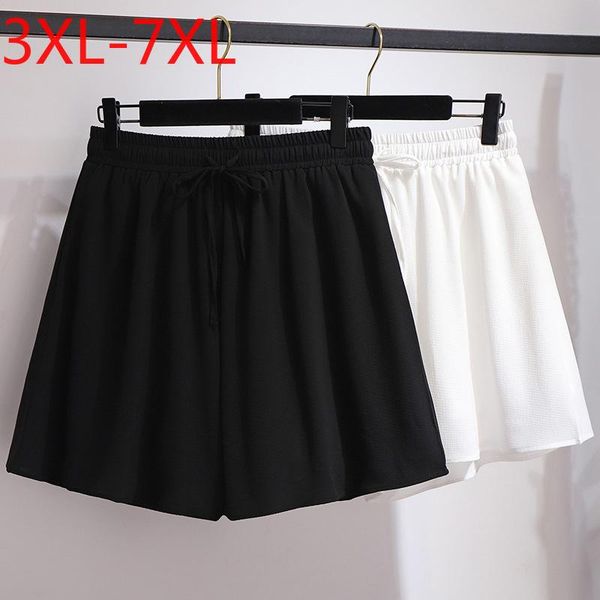 women's shorts 4xl 5xl 6xl 7xl 2021 summer plus size for women large loose casual elastic waist chiffon belt white black
women's shorts 4xl 5xl 6xl 7xl 2021 summer plus size for women large loose casual elastic waist chiffon belt white black