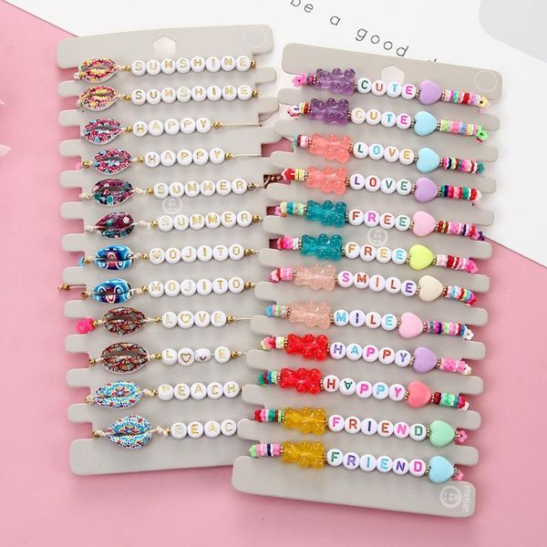 charm bracelets bohemia 12pcs/lot female accessories women pendant bracelet anklet adjustable hand-woven colorful letter shell bear, Golden;silver
charm bracelets bohemia 12pcs/lot female accessories women pendant bracelet anklet adjustable hand-woven colorful letter shell bear, Golden;silver