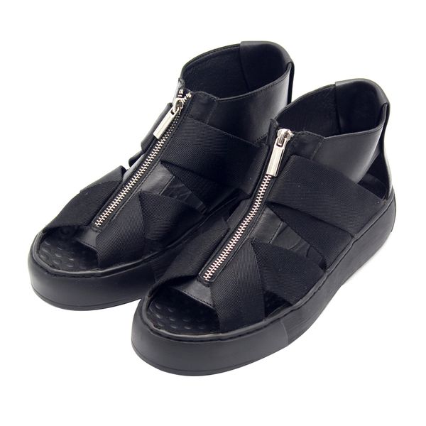 2021 rome gladiators summer sandals flat heel genuine leather mens casual gladiators handmade zipper summer booties, Black
2021 rome gladiators summer sandals flat heel genuine leather mens casual gladiators handmade zipper summer booties, Black