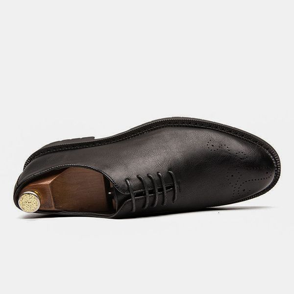 464748 size men plus size brogue business formal mens leather shoes leather mens british pointed carved leather shoes, Black
464748 size men plus size brogue business formal mens leather shoes leather mens british pointed carved leather shoes, Black