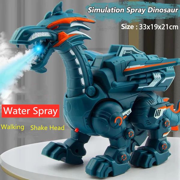 child educational toy spray water auto fire electric dinosaur with wing simulaiton walking sound music flash light robot boytoy
child educational toy spray water auto fire electric dinosaur with wing simulaiton walking sound music flash light robot boytoy