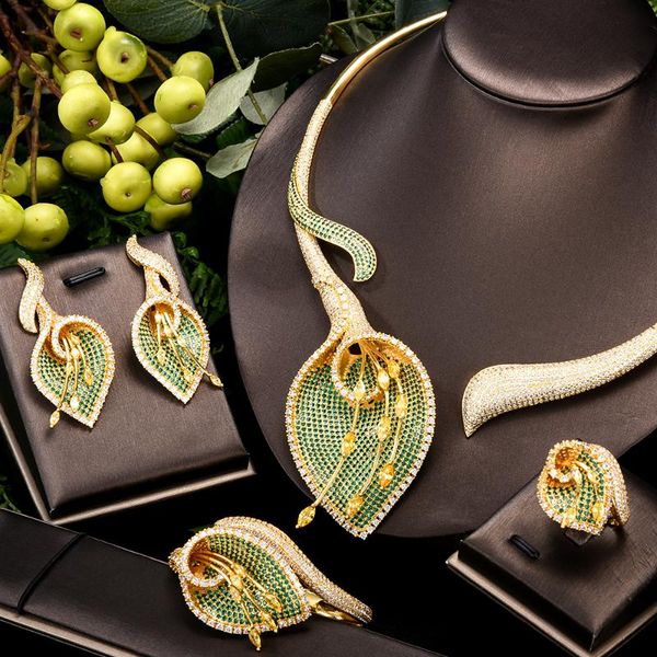 earrings & necklace missvikki bohemia italy luxury 4pcs lily bangle ring jewelry set for women bridal wedding party, Silver
earrings & necklace missvikki bohemia italy luxury 4pcs lily bangle ring jewelry set for women bridal wedding party, Silver