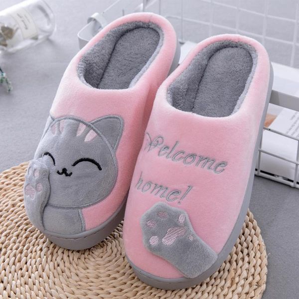 slippers winter home cartoon cat shoes non-slip soft warm house indoor bedroom floor lovers couplesxkd8069, Black
slippers winter home cartoon cat shoes non-slip soft warm house indoor bedroom floor lovers couplesxkd8069, Black