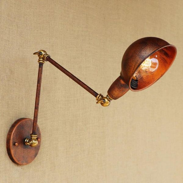 wall lamp loft long swing arm adjustable industrial iron rust color lamps sconce e27 lights for bedroom bathroom living room
wall lamp loft long swing arm adjustable industrial iron rust color lamps sconce e27 lights for bedroom bathroom living room