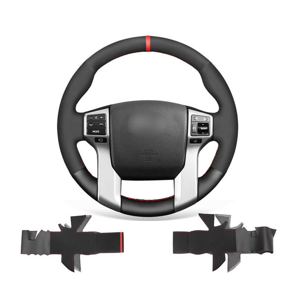 diy custom soft black suede steering wheel cover for toyota land cruiser prado 2010-2017
diy custom soft black suede steering wheel cover for toyota land cruiser prado 2010-2017