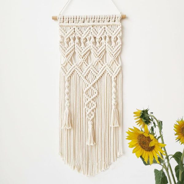 tapestries macrame boho tapestry wall hanging hand-woven home decoration accessories nordic art yarn tassel apartment dorm room decor
tapestries macrame boho tapestry wall hanging hand-woven home decoration accessories nordic art yarn tassel apartment dorm room decor