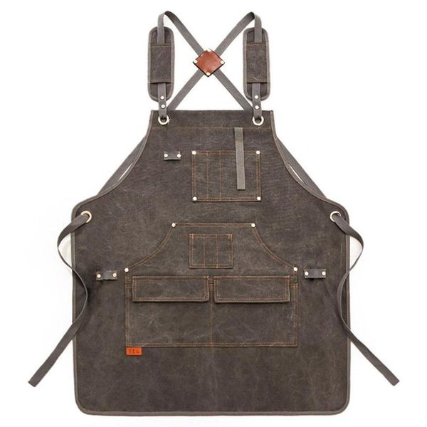 aprons durable goods heavy duty canvas work apron adjustable cross-back pockets straps tool painting for woodworking wi r3q2
aprons durable goods heavy duty canvas work apron adjustable cross-back pockets straps tool painting for woodworking wi r3q2