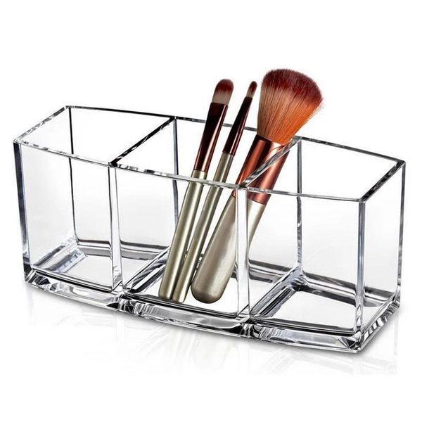 acrylic makeup organizer cosmetic holder tools storage box brush and accessory transparent boxes & bins
acrylic makeup organizer cosmetic holder tools storage box brush and accessory transparent boxes & bins