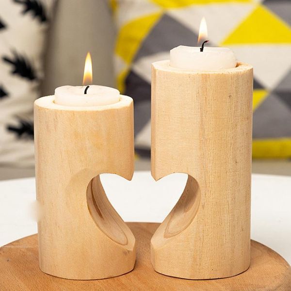 household fashion candlesticks rustic heart shaped wooden candlestick candle holder practical shelf wedding decorations holders
household fashion candlesticks rustic heart shaped wooden candlestick candle holder practical shelf wedding decorations holders