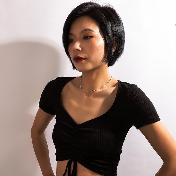 pendant necklaces colorful bead chain choker necklace for women charm handmade party jewelry drop naszyjnik 14026, Silver
pendant necklaces colorful bead chain choker necklace for women charm handmade party jewelry drop naszyjnik 14026, Silver