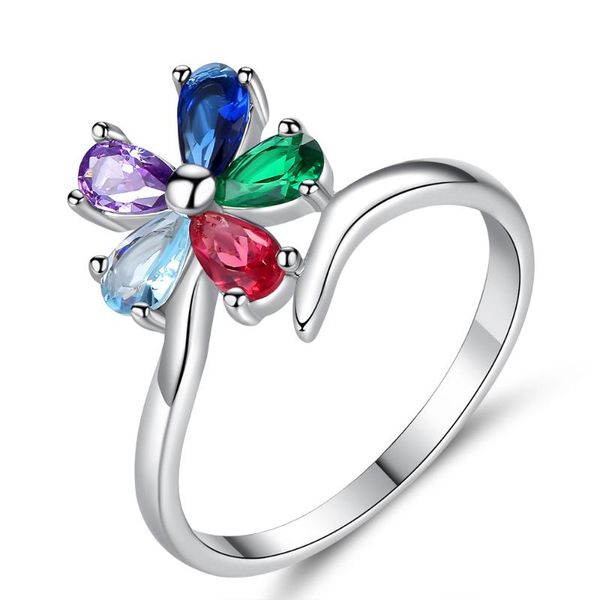 wedding rings hainon mutilcolor zircon flower finger for women silver color size 6-9 ring glamour jewelry girl gifts, Slivery;golden
wedding rings hainon mutilcolor zircon flower finger for women silver color size 6-9 ring glamour jewelry girl gifts, Slivery;golden