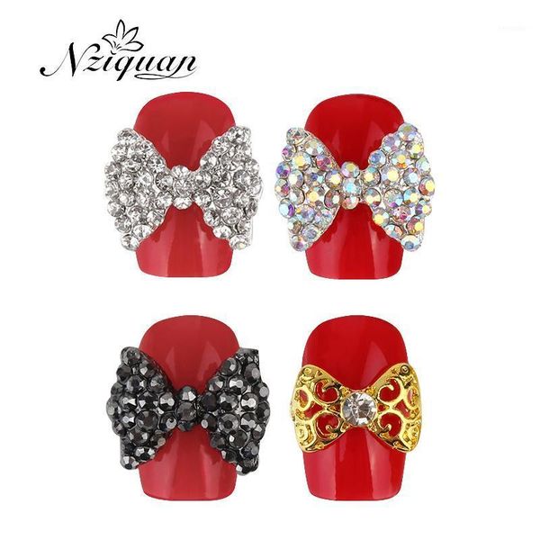 5pieces/bag of charm 3d metal nail art decoration bow inlaid accessories diy accessories1, Silver;gold
5pieces/bag of charm 3d metal nail art decoration bow inlaid accessories diy accessories1, Silver;gold
