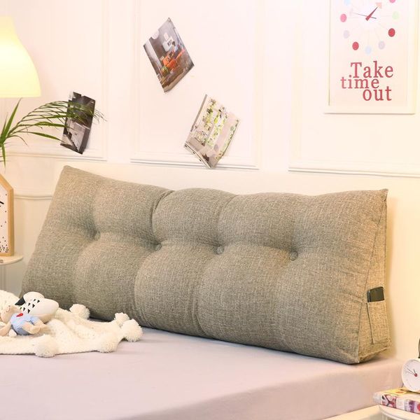 cushion/decorative pillow cotton linen big backrest waist cushion triangle backrests double long pillows sofa back support for bed bedside
cushion/decorative pillow cotton linen big backrest waist cushion triangle backrests double long pillows sofa back support for bed bedside