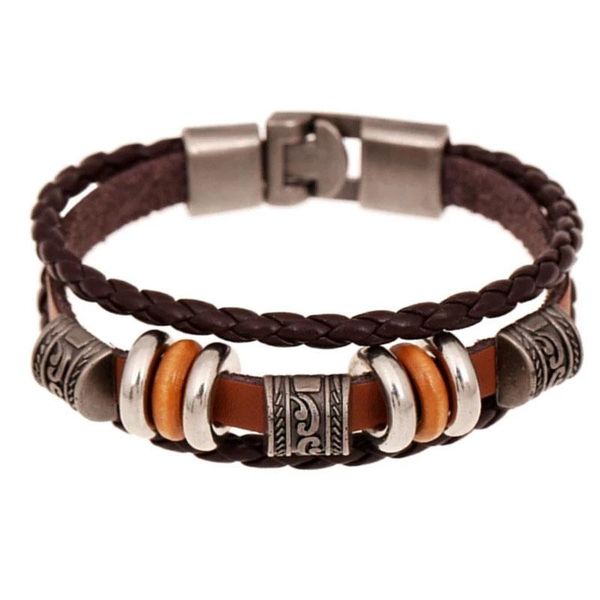 personalized charm punk retro leather bracelet men male bracelets bangles handmade beads braided charms braclet link, chain, Black
personalized charm punk retro leather bracelet men male bracelets bangles handmade beads braided charms braclet link, chain, Black