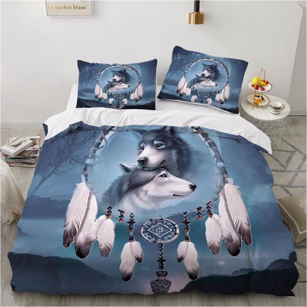 duvet cover set pillowcase euro 2.0 1.5 family for home 3d luxury bed linen bedding linings 7 piece dream catcher wolf sets
duvet cover set pillowcase euro 2.0 1.5 family for home 3d luxury bed linen bedding linings 7 piece dream catcher wolf sets
