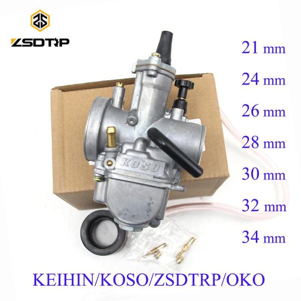 motorcycle fuel system zsdtrp universal keihin koso oko carburetor 21 24 26 28 30 32 34mm with power jet dirt bike 125cc 250cc carburador
motorcycle fuel system zsdtrp universal keihin koso oko carburetor 21 24 26 28 30 32 34mm with power jet dirt bike 125cc 250cc carburador