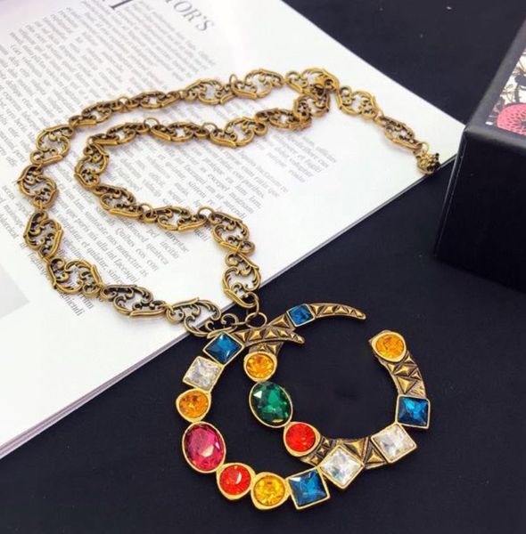 design necklaces female vintage brass chain necklace for women men fashiong crystal casual necklacce, Silver
design necklaces female vintage brass chain necklace for women men fashiong crystal casual necklacce, Silver