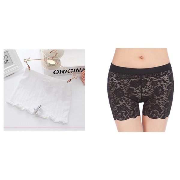 women's shorts ladies lace-proof twist safety pants comfortable white with lace hollow waist leggings black, White;black
women's shorts ladies lace-proof twist safety pants comfortable white with lace hollow waist leggings black, White;black