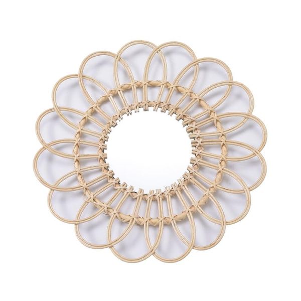 mirrors rattan hanging wall mirror innovative art decoration flower makeup dressing for apartment living room bedroom
mirrors rattan hanging wall mirror innovative art decoration flower makeup dressing for apartment living room bedroom