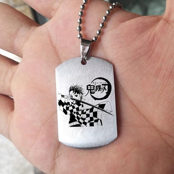demon slayer:kimetsu no yaiba kamado tanjirou necklace pendant chain cos necklaces, Silver
demon slayer:kimetsu no yaiba kamado tanjirou necklace pendant chain cos necklaces, Silver