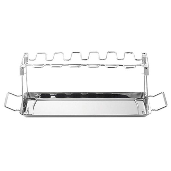 tools & accessories portable folding camping 12 slots chicken drumstick barbecue plate stainless steel rack multipurpose roaster
tools & accessories portable folding camping 12 slots chicken drumstick barbecue plate stainless steel rack multipurpose roaster