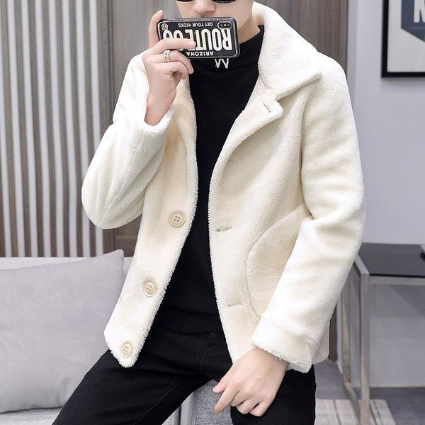 men's jackets fur sheep imitation leather coat tide short style 2021 winter warm double wear jacket men drop, Black;brown
men's jackets fur sheep imitation leather coat tide short style 2021 winter warm double wear jacket men drop, Black;brown