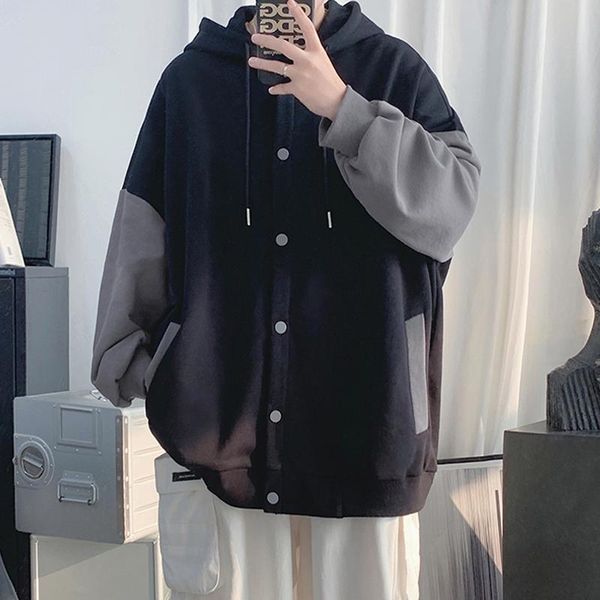 hoodies cardigan coat male spring and autumn period the fleece 2021 ins boyhan edition tide loose hooded jacket men's & sweatshirts, Black
hoodies cardigan coat male spring and autumn period the fleece 2021 ins boyhan edition tide loose hooded jacket men's & sweatshirts, Black