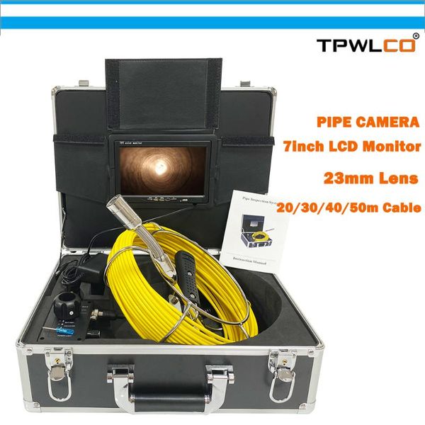 cameras 7inch 23mm sewer inspection camera system 20m 30m 40m 50m waterproof 1000 tvl pipe drain industrial endoscope
cameras 7inch 23mm sewer inspection camera system 20m 30m 40m 50m waterproof 1000 tvl pipe drain industrial endoscope