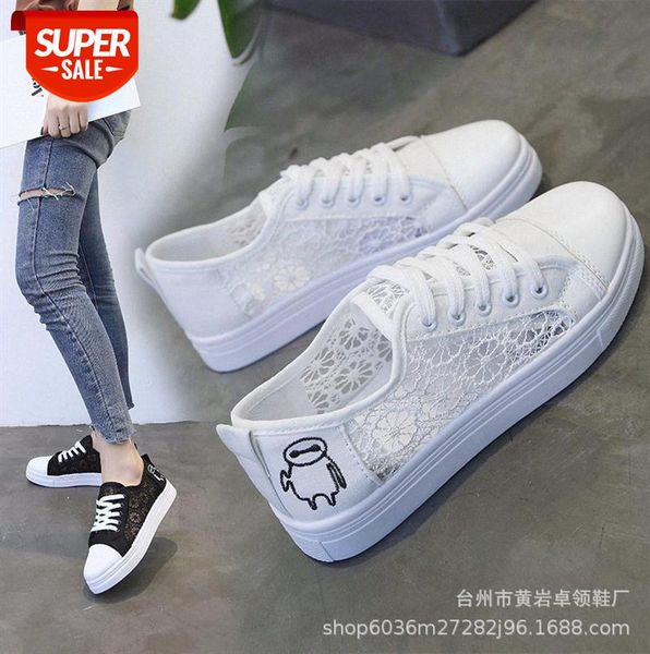 little white shoes women lace mesh breathable flat bottom all-match cartoon cute student casual #qe5g
little white shoes women lace mesh breathable flat bottom all-match cartoon cute student casual #qe5g