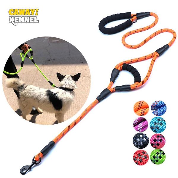 nylon reflective soft pet dogs chain traction rope double handle leash training walking leads for dog supplies collars & leashes
nylon reflective soft pet dogs chain traction rope double handle leash training walking leads for dog supplies collars & leashes