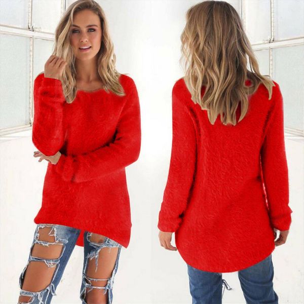mohair warm winter womens sweaters jumper casual o neck solid long sleeve blouse fashion y10, White;black
mohair warm winter womens sweaters jumper casual o neck solid long sleeve blouse fashion y10, White;black