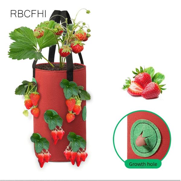 rbcfhl2pcs garden planting grow bag thicken strawberry vertical flower root breathable vegetable round reusable pot planter planters & pots
rbcfhl2pcs garden planting grow bag thicken strawberry vertical flower root breathable vegetable round reusable pot planter planters & pots