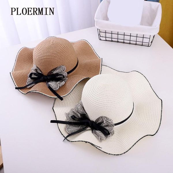 women summer straw hat lace bowknot wide brim floppy sun panama hats female lady outdoor foldable anti-uv beach cap, Blue;gray
women summer straw hat lace bowknot wide brim floppy sun panama hats female lady outdoor foldable anti-uv beach cap, Blue;gray