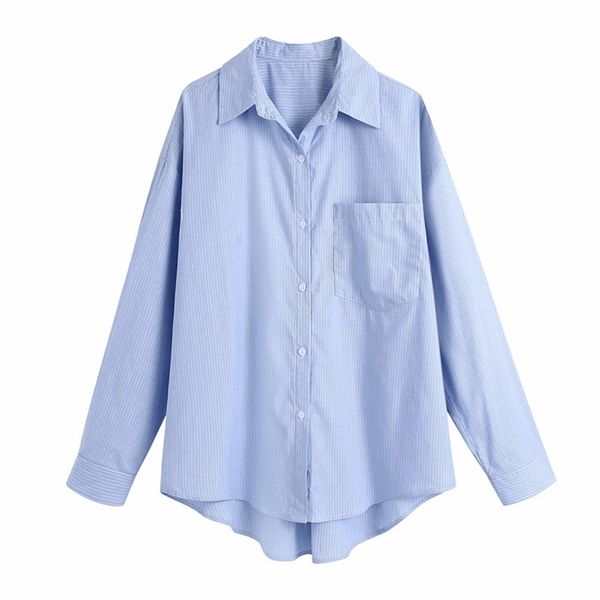 casual women lapel single-breasted blouse spring-autumn fashion ladies office female shirt striped poplin 210515, White
casual women lapel single-breasted blouse spring-autumn fashion ladies office female shirt striped poplin 210515, White