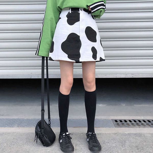 skirts cow print skirt women harajuku streetwear teens students cotton high waist a-line wrap mini jupe short 5dqg, Black
skirts cow print skirt women harajuku streetwear teens students cotton high waist a-line wrap mini jupe short 5dqg, Black