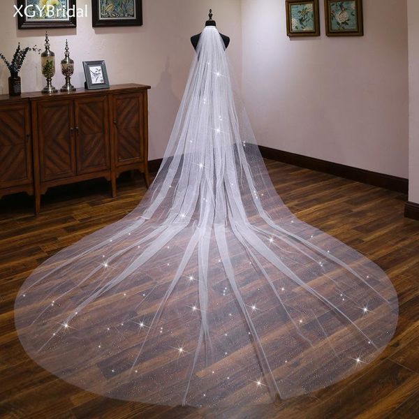bridal veils 2021 arrival wedding veil 4 menters cathedral one layer accessories with metal comb beaded glitter cut edge long, Black
bridal veils 2021 arrival wedding veil 4 menters cathedral one layer accessories with metal comb beaded glitter cut edge long, Black