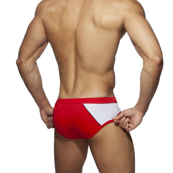 two-piece suits uxh mens swimsuit push-up pad contrast color gay tight swimwear out door bikini shorts swimming briefs male surf
two-piece suits uxh mens swimsuit push-up pad contrast color gay tight swimwear out door bikini shorts swimming briefs male surf