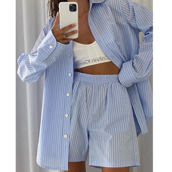 women's tracksuits bonjean casual tracksuit for women long sleeve shirt and shorts set striped summer clothing sets ladies two piece bj, Gray
women's tracksuits bonjean casual tracksuit for women long sleeve shirt and shorts set striped summer clothing sets ladies two piece bj, Gray