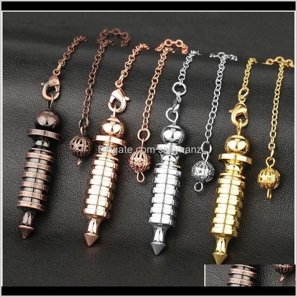 rock crystal quartz copper metal dowsing pendulum pyramid reiki pendant charm chakra natural stone amulet healing meditation pendulums qp87k, Black
rock crystal quartz copper metal dowsing pendulum pyramid reiki pendant charm chakra natural stone amulet healing meditation pendulums qp87k, Black