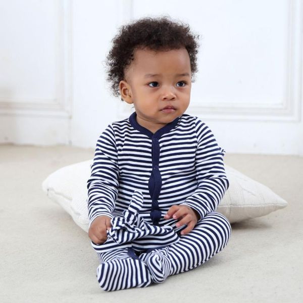 footies autumn winter baby bodysuit long sleeve boy girl clothes cotton infant clothing striped born pajamas 0-12m, Blue
footies autumn winter baby bodysuit long sleeve boy girl clothes cotton infant clothing striped born pajamas 0-12m, Blue