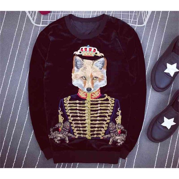 hoodie autumn winter fashion arrival fox duke royal embroidery sweatshirts jumper for men designer clothing brand cotton, Black
hoodie autumn winter fashion arrival fox duke royal embroidery sweatshirts jumper for men designer clothing brand cotton, Black