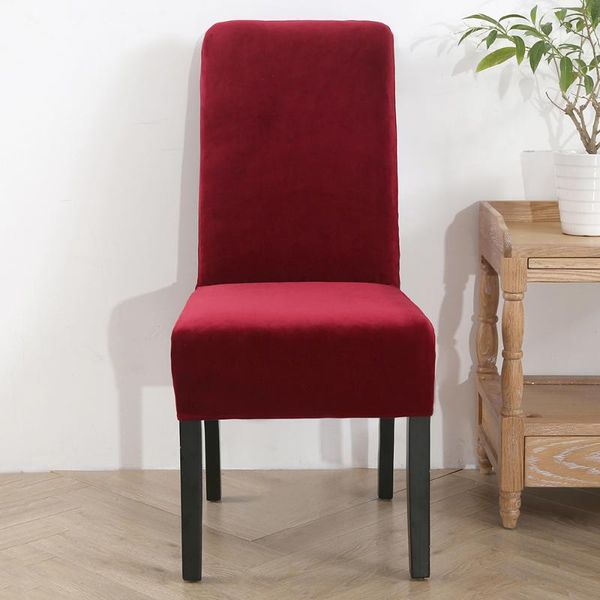 chair covers 1/2pcs cover velvet stretch dining slipcovers solid color spandex plush protector for home room
chair covers 1/2pcs cover velvet stretch dining slipcovers solid color spandex plush protector for home room
