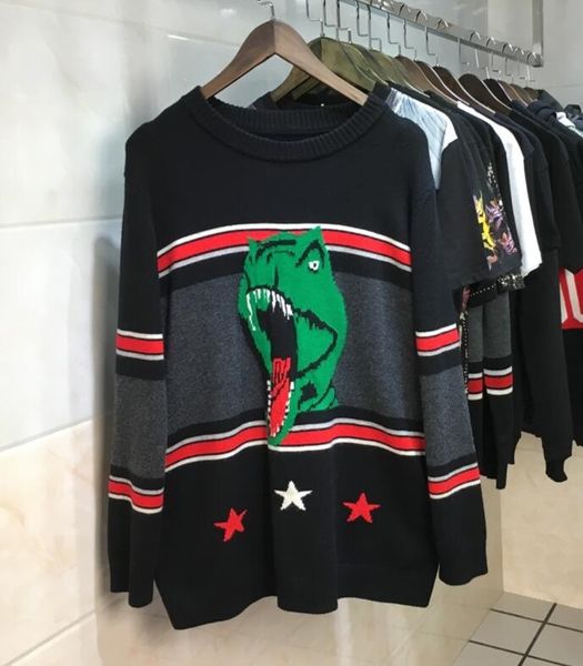 hoodies spring fashion designer brand dinosaurs embroidery sweater sweatshirts for men women outwear clothing, Black 
hoodies spring fashion designer brand dinosaurs embroidery sweater sweatshirts for men women outwear clothing, Black