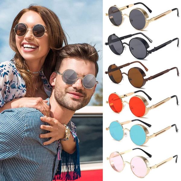 outdoor eyewear vintage women men retro round uv400 protection gothic sun glasses steampunk sunglasses
outdoor eyewear vintage women men retro round uv400 protection gothic sun glasses steampunk sunglasses