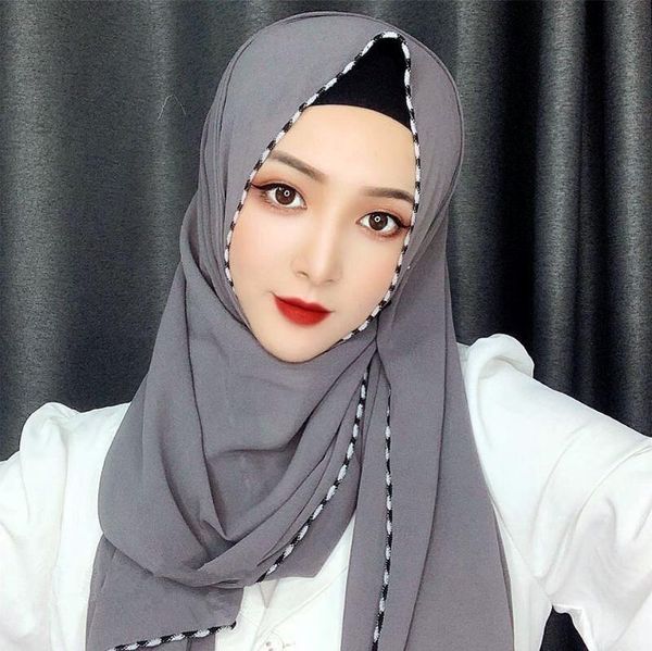 ethnic clothing hijab scarf sports style lock edge casual muslim islamic headscarf women turban head wraps, Red
ethnic clothing hijab scarf sports style lock edge casual muslim islamic headscarf women turban head wraps, Red