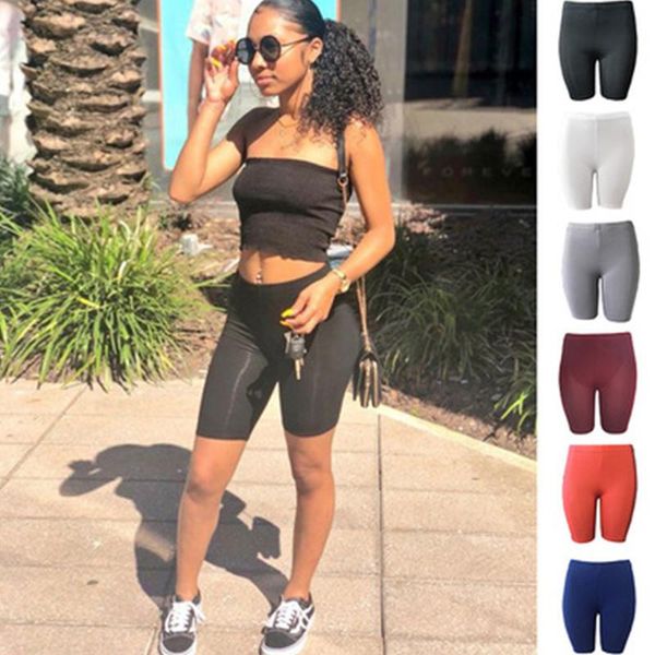women's shorts women biker high casual skinny fitness bodycon cycling slim bottoms stretch basic female sweatpants waist sports summer, White;black
women's shorts women biker high casual skinny fitness bodycon cycling slim bottoms stretch basic female sweatpants waist sports summer, White;black